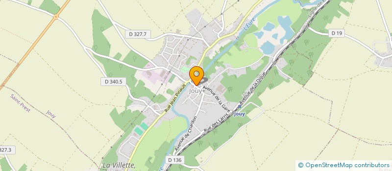 localisation de l'entreprise AME AND IN à JOUY