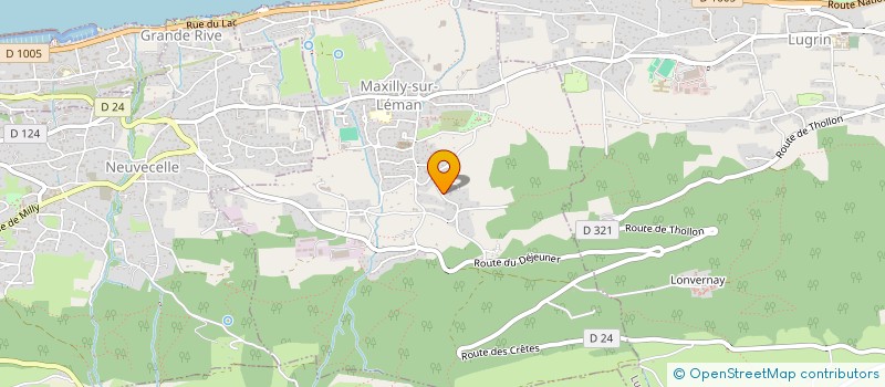 localisation de l'entreprise AME CHABLAIS PAYSAGE  MAXILLY-SUR-LEMAN