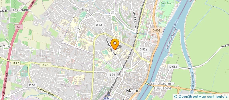 localisation de l'entreprise AME CONSEIL à MACON