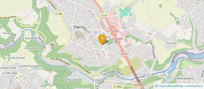 localisation de l'entreprise AME D'INTERIEUR à PLERIN