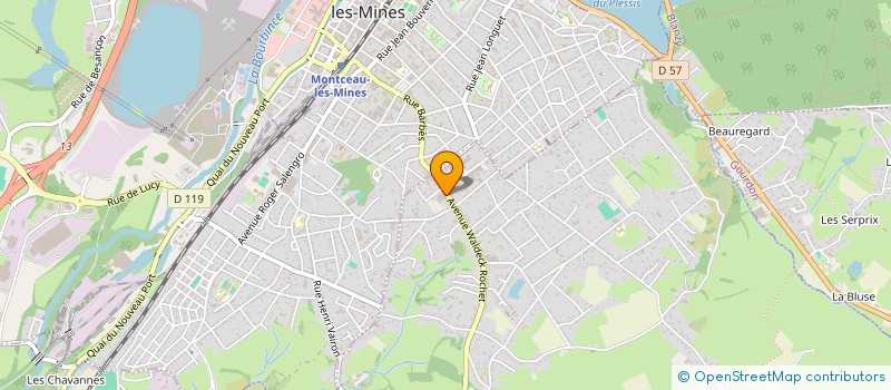 localisation de l'entreprise AME DISTRIBUTION à SAINT-VALLIER