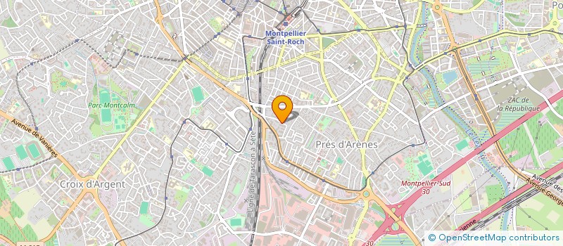 localisation de l'entreprise AME ET LIENS à MONTPELLIER