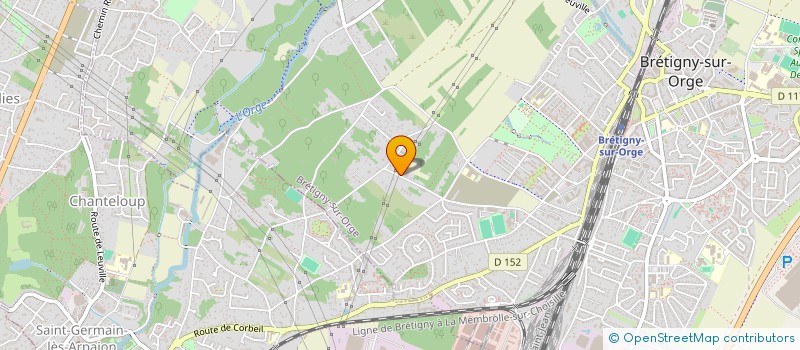 localisation de l'entreprise AME HORSE à BRETIGNY-SUR-ORGE