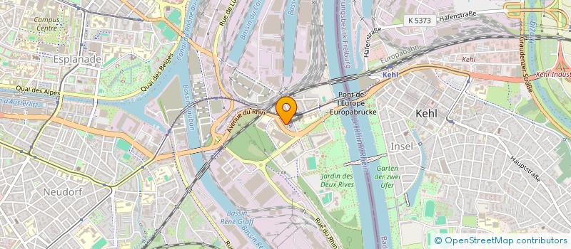 localisation de l'entreprise AME NO UKIHASHI DOJO - STRASBOURG AIKIDO KENSHUKAI (DOJO DU POINT FLOTTANT DU CIEL - ACADEMIE D'AIKIDO DE STRASBOURG) - à STRASBOURG