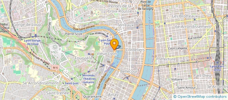 localisation de l'entreprise AME REPORTER à LYON