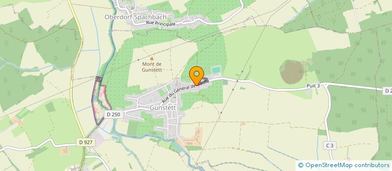 localisation de l'entreprise AME-SHINE  GUNSTETT