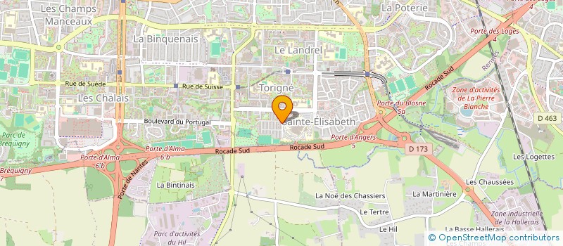 localisation de l'entreprise AME-SONS  RENNES