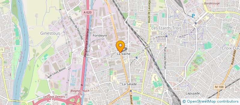 localisation de l'entreprise AME VTC à TOULOUSE