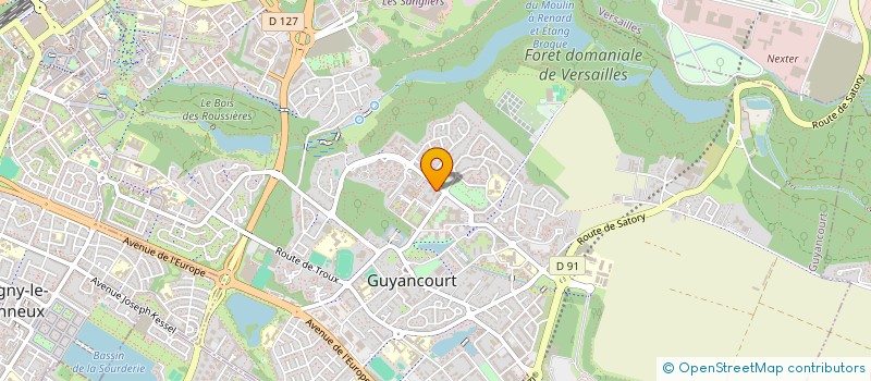 localisation de l'entreprise AMEA  GUYANCOURT