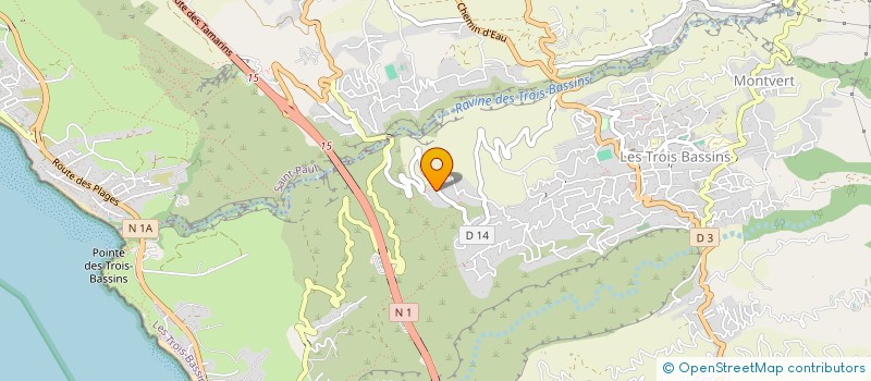 localisation de l'entreprise AMEA CONSEILS  LES TROIS-BASSINS