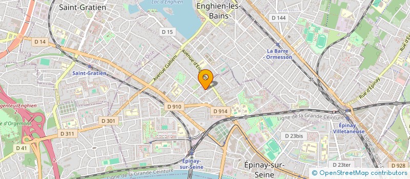 localisation de l'entreprise AMEAN CAPITAL  EPINAY-SUR-SEINE