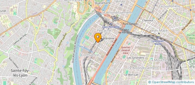 localisation de l'entreprise AMEC à LYON