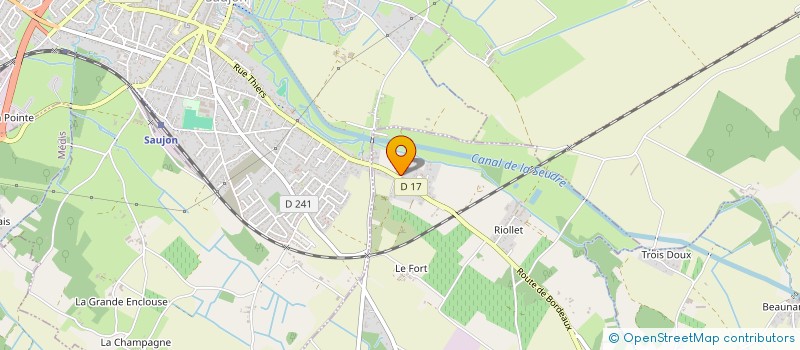 localisation de l'entreprise AMECO  LE CHAY