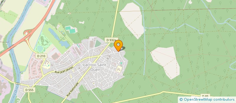 localisation de l'entreprise AMECOSPHERE  COMPIEGNE