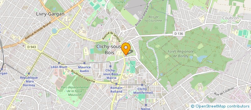 localisation de l'entreprise AMED ISTANBUL à CLICHY-SOUS-BOIS