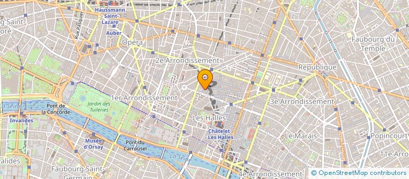 localisation de l'entreprise AMEDE  PARIS