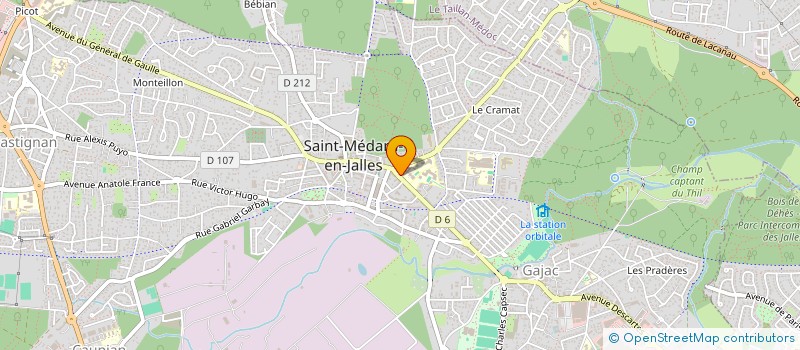localisation de l'entreprise AMEDE CONSULTANT à GUJAN-MESTRAS