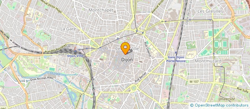 localisation de l'entreprise AMEDEE à DIJON