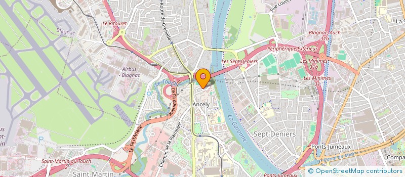 localisation de l'entreprise AMEDEE BUSS COMPAGNIE à TOULOUSE