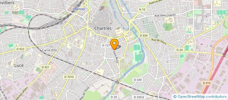 localisation de l'entreprise AMEDEE SAINT GERMAIN à CHARTRES