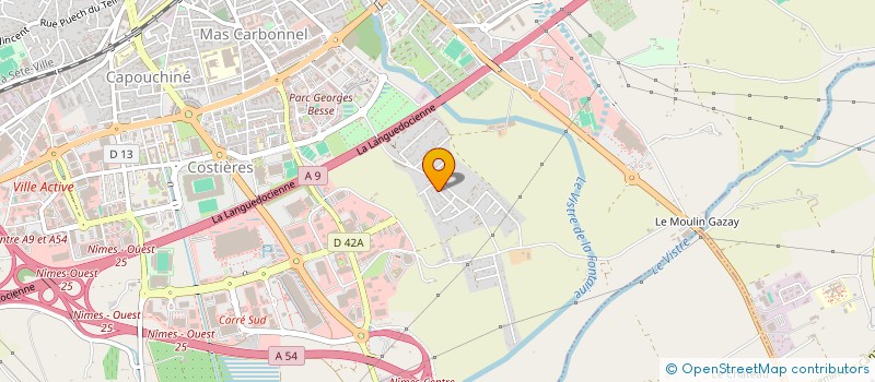 localisation de l'entreprise AMEDEE WILLIAM  NIMES