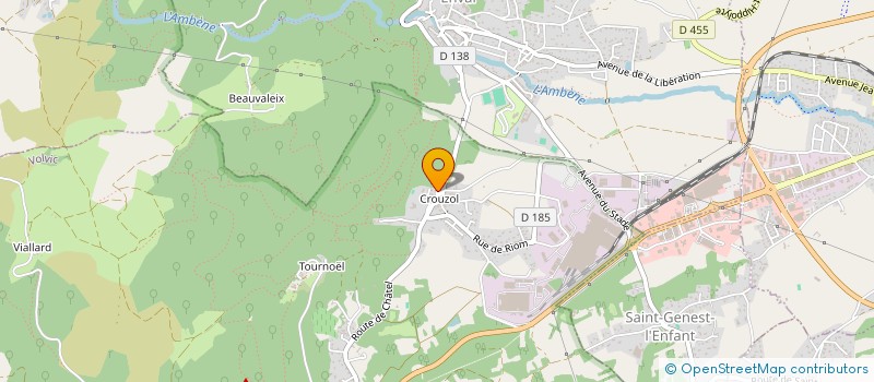 localisation de l'entreprise AMEDEO  VOLVIC