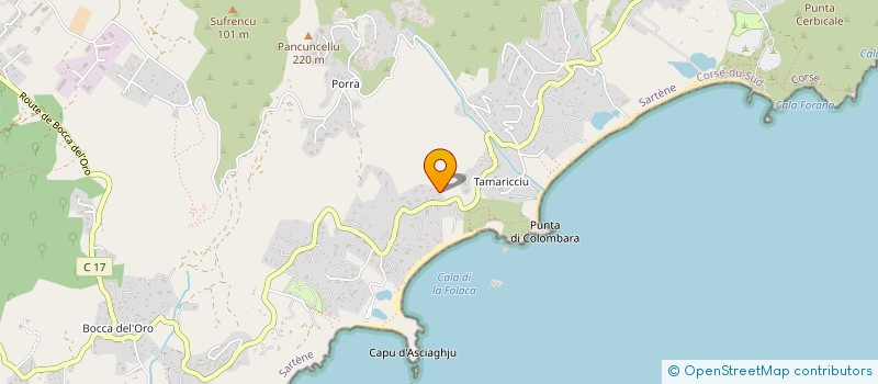 localisation de l'entreprise AMEDEO à PORTO-VECCHIO