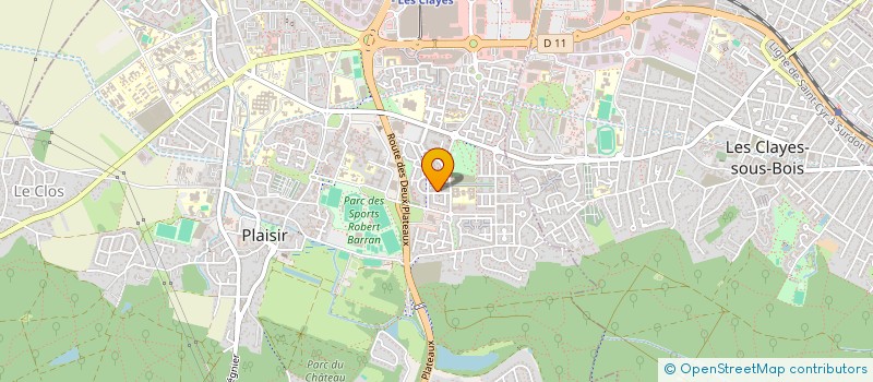 localisation de l'entreprise AMEDIM  PLAISIR