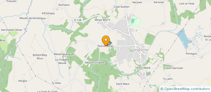 localisation de l'entreprise AMEDJELIZ  LANGONNET