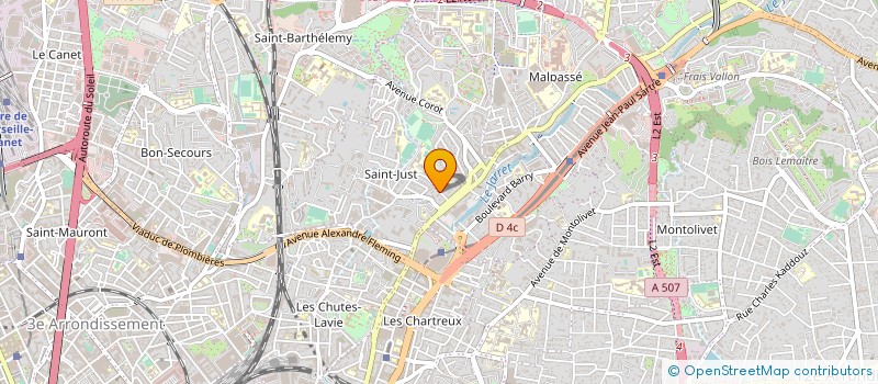 localisation de l'entreprise AMEE  MARSEILLE