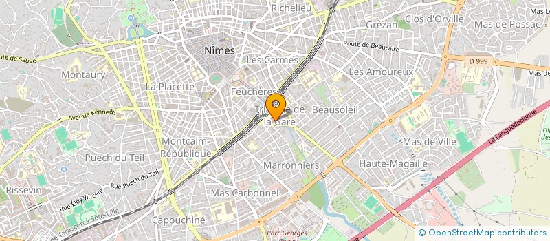 localisation de l'entreprise AMEETSUCRES  NIMES