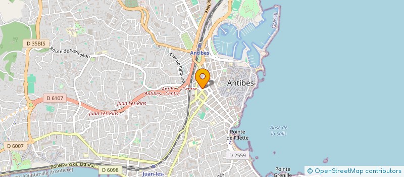 localisation de l'entreprise AMEF à VALBONNE