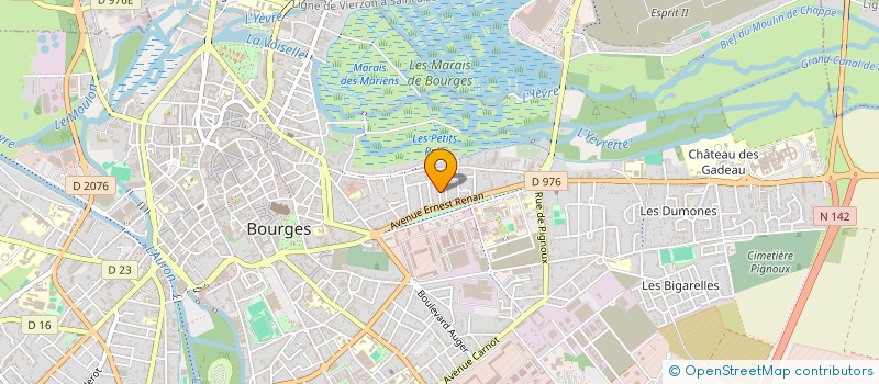 localisation de l'entreprise AMEFLO  BOURGES