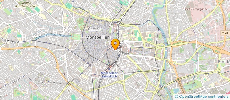 localisation de l'entreprise AMEGA  MONTPELLIER