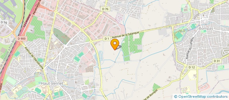 localisation de l'entreprise AMEJ  PERPIGNAN