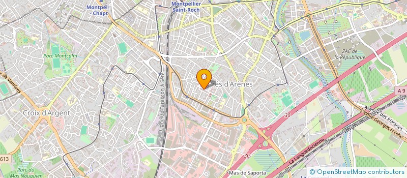 localisation de l'entreprise AMEL à MONTPELLIER