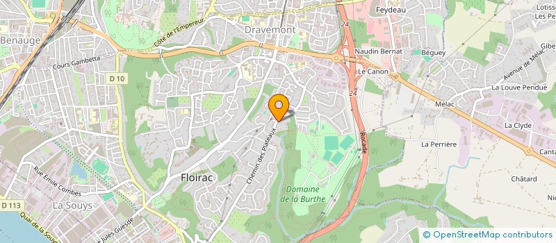 localisation de l'entreprise AMEL  FLOIRAC