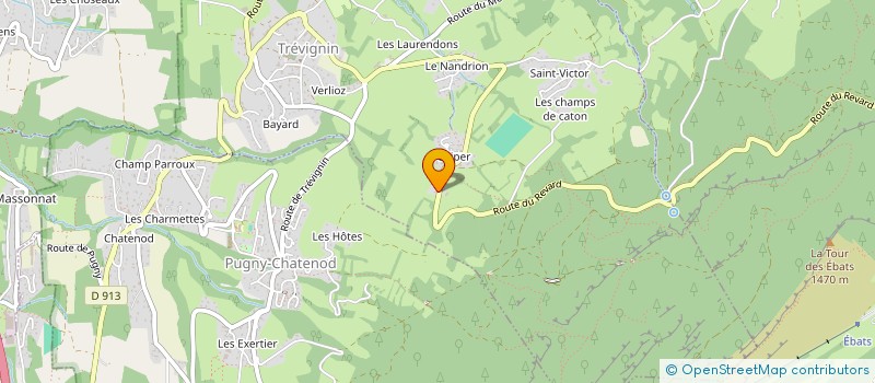 localisation de l'entreprise AMELAIS  TREVIGNIN