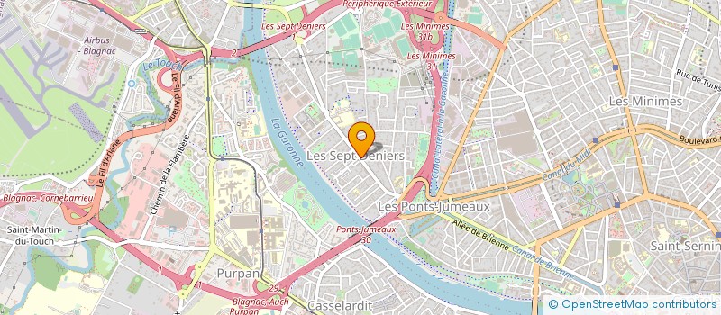 localisation de l'entreprise AMELANCE à TOULOUSE