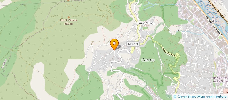 localisation de l'entreprise AMELBRIT à CARROS