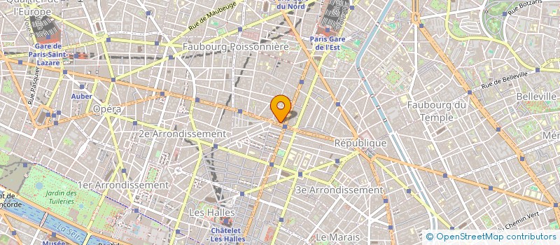 localisation de l'entreprise AMELIA  PARIS