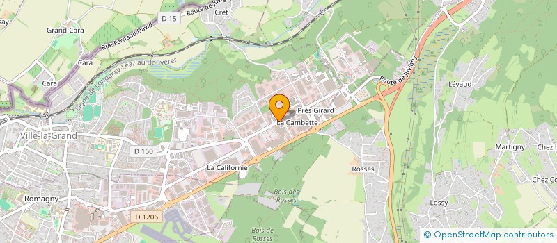localisation de l'entreprise AMELIA à VILLE-LA-GRAND