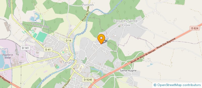 localisation de l'entreprise AMELIA GUIOMAR  BEGAAR