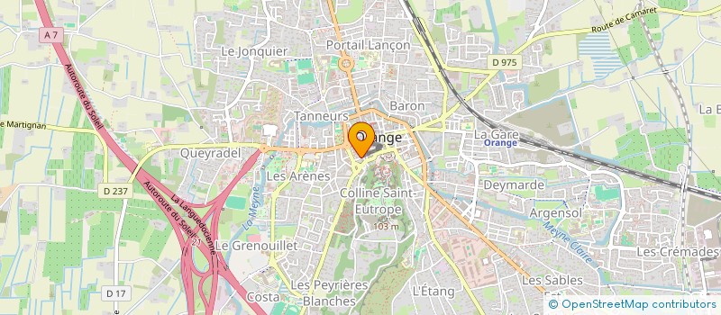 localisation de l'entreprise AMELIE  ORANGE