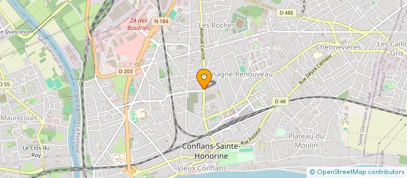 localisation de l'entreprise AMELIE  CONFLANS-SAINTE-HONORINE