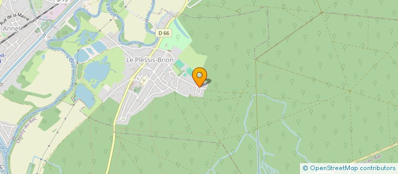 localisation de l'entreprise AMELIE  LE PLESSIS-BRION