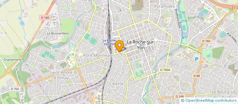 localisation de l'entreprise AMELIE BUCQUOY ET AURELIEN MAINGUENAUD, NOTAIRES ASSOCIES à LA ROCHE-SUR-YON