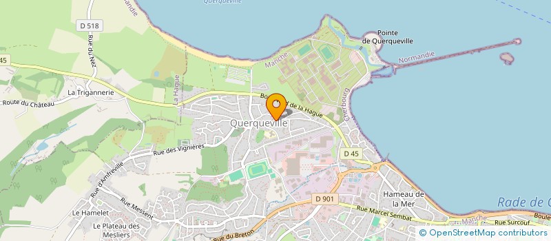 localisation de l'entreprise AMELIE CLARENCE à CHERBOURG-EN-COTENTIN