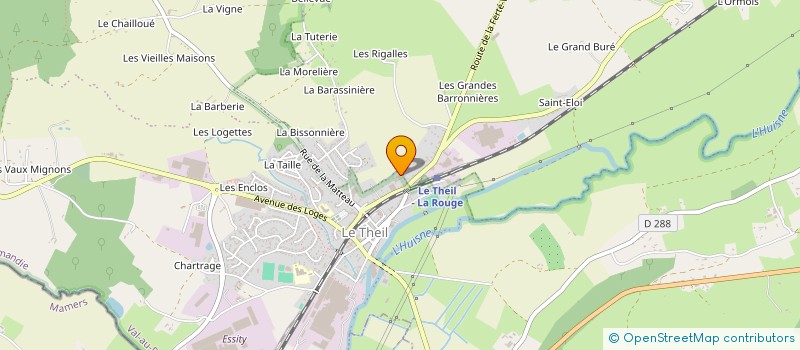 localisation de l'entreprise AMELIE DAIGNEAU à VAL-AU-PERCHE