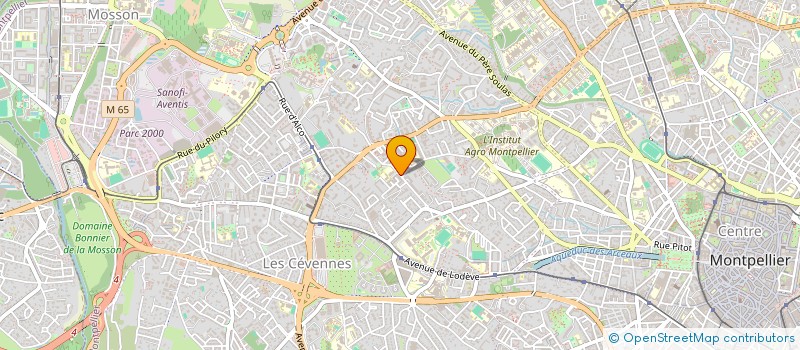localisation de l'entreprise AMELIE ET ANTOINE FRANCES à MONTPELLIER